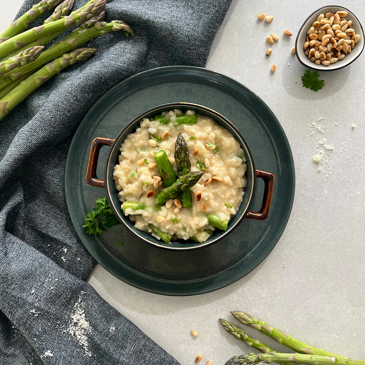 Spargelrisotto