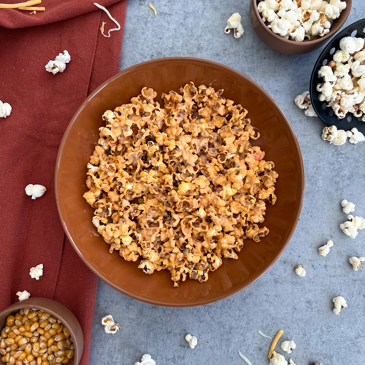 Käse Popcorn