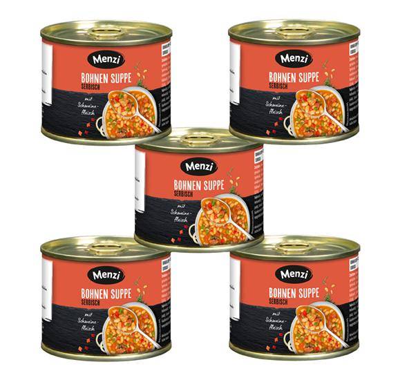 Bohnen Suppe serbisch