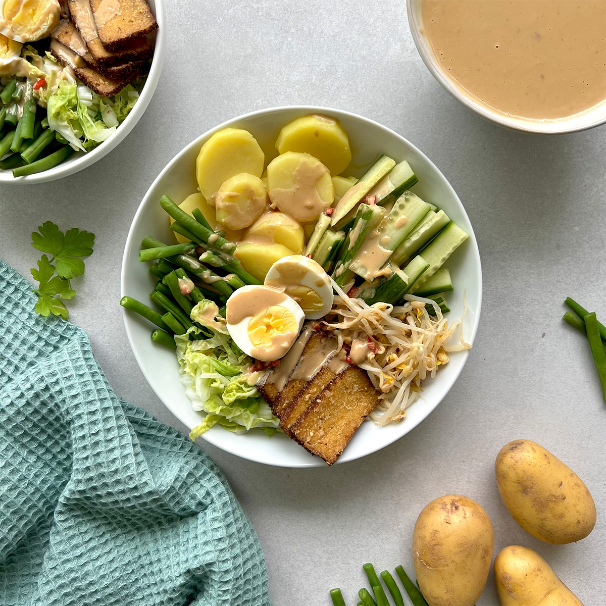Gado Gado (indonesischer Salat)