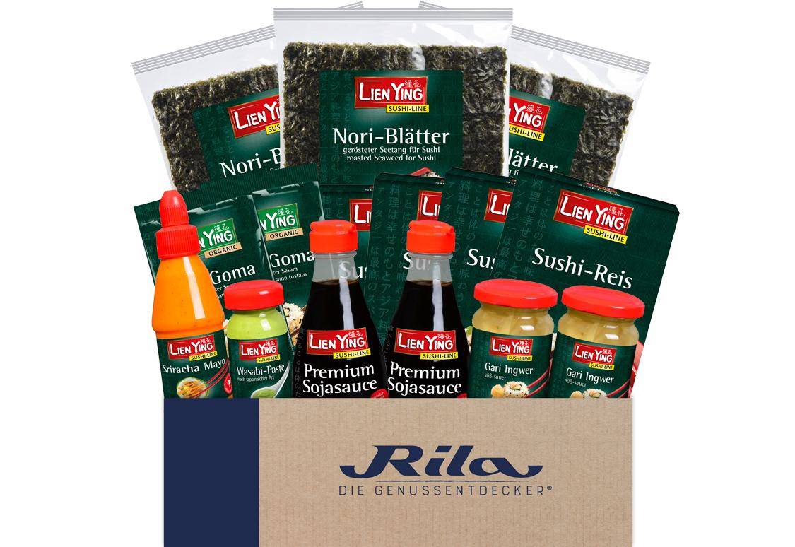 Sushi Premium Vorratsbox (15-teilig)