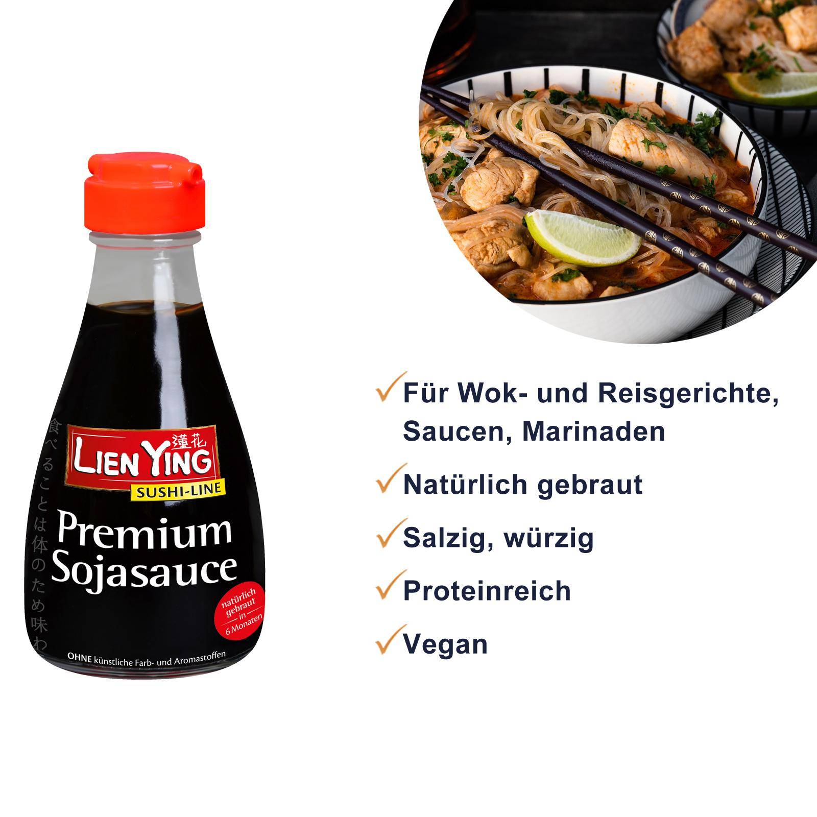Sushi Premium Vorratsbox (15-teilig)