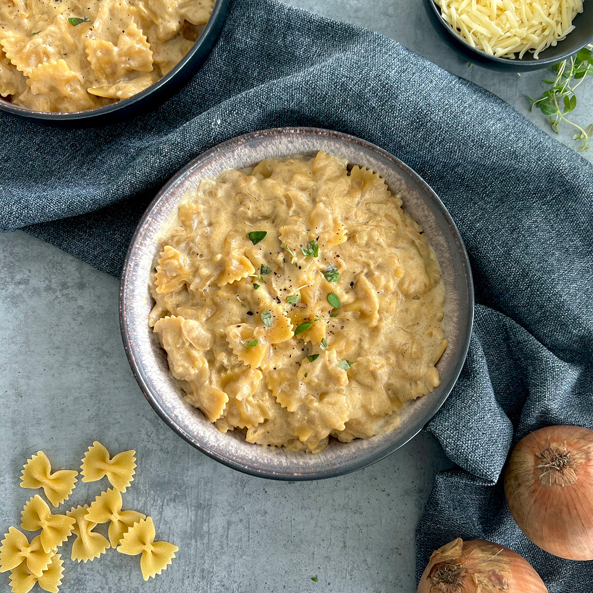 French Onion Pasta