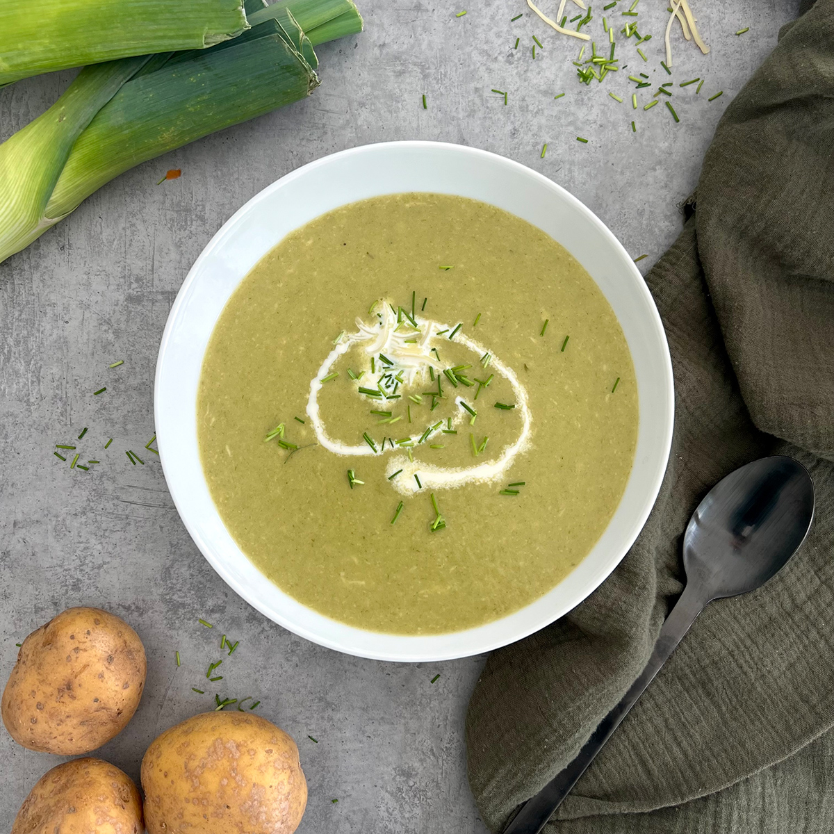 Lauch Kartoffel Suppe