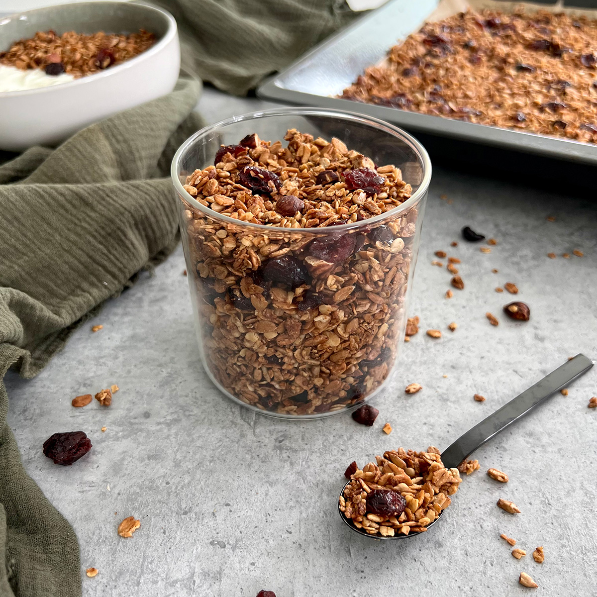 Cranberry Granola