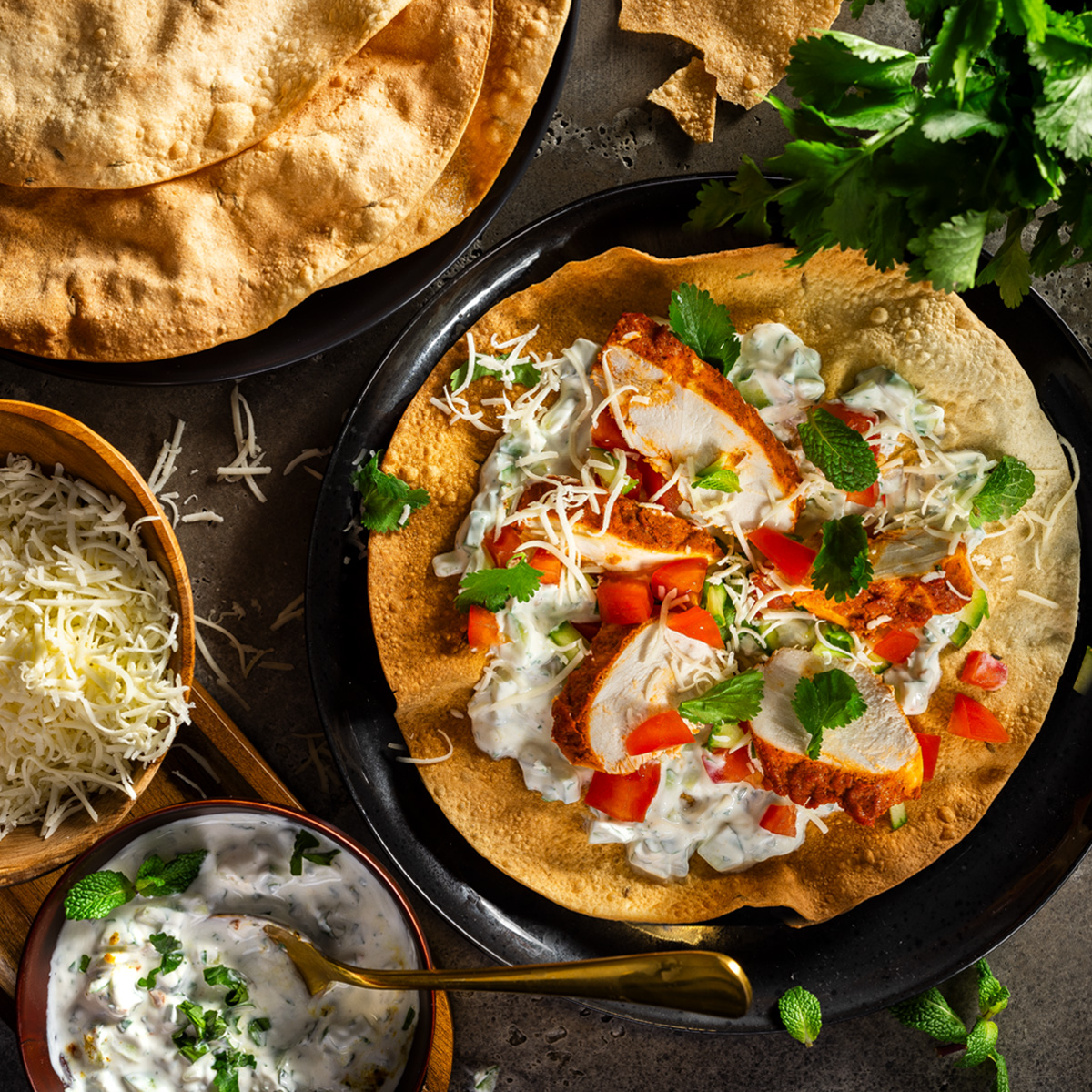 Pappadum Pizza
