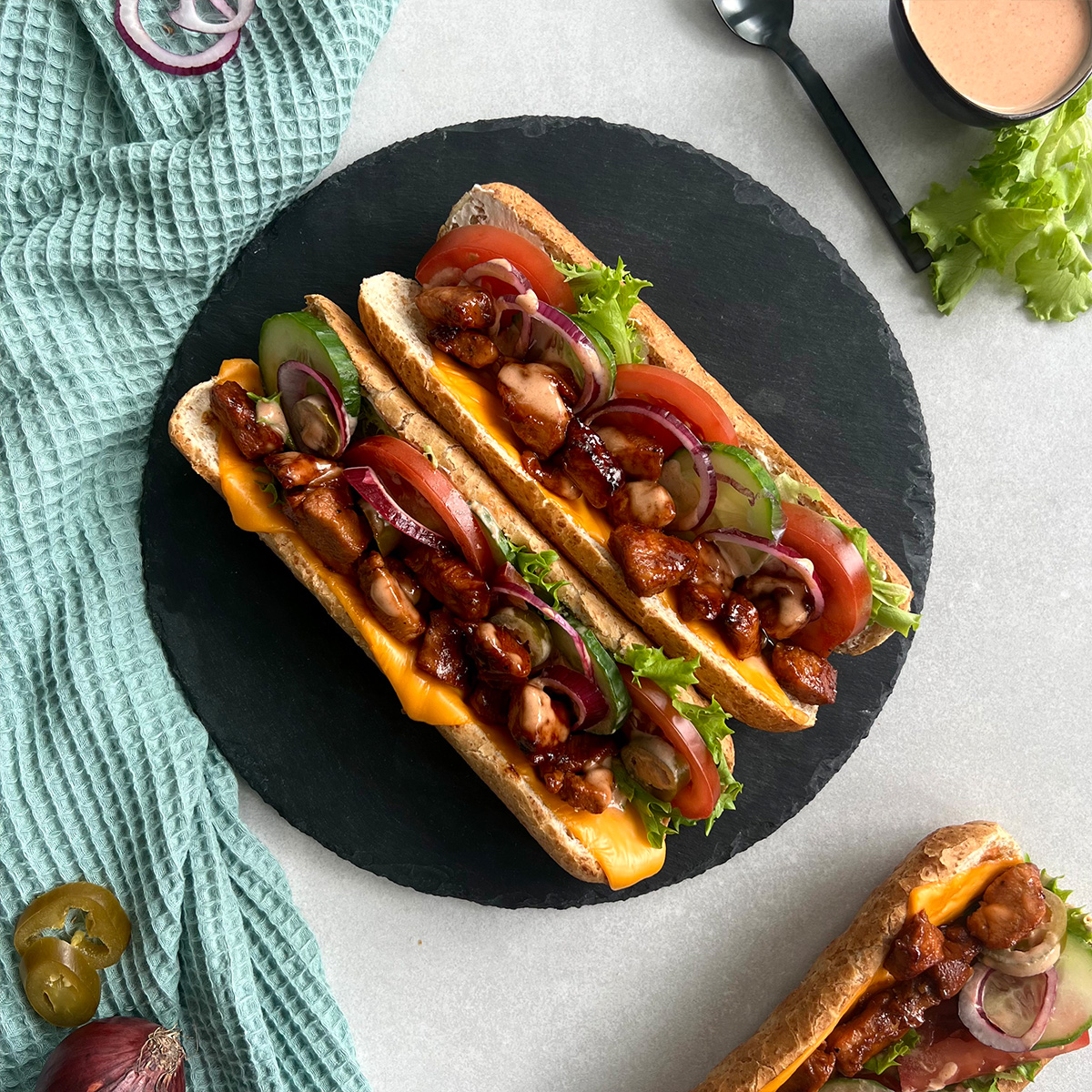 Chicken Teriyaki Sandwich