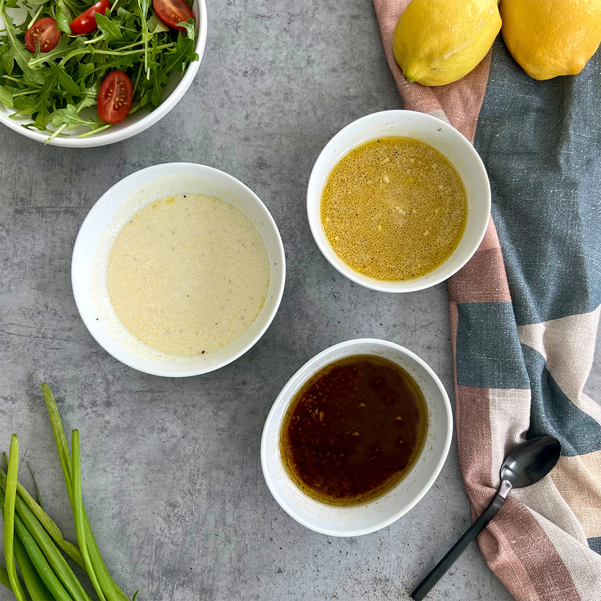 3 Basis Dressings