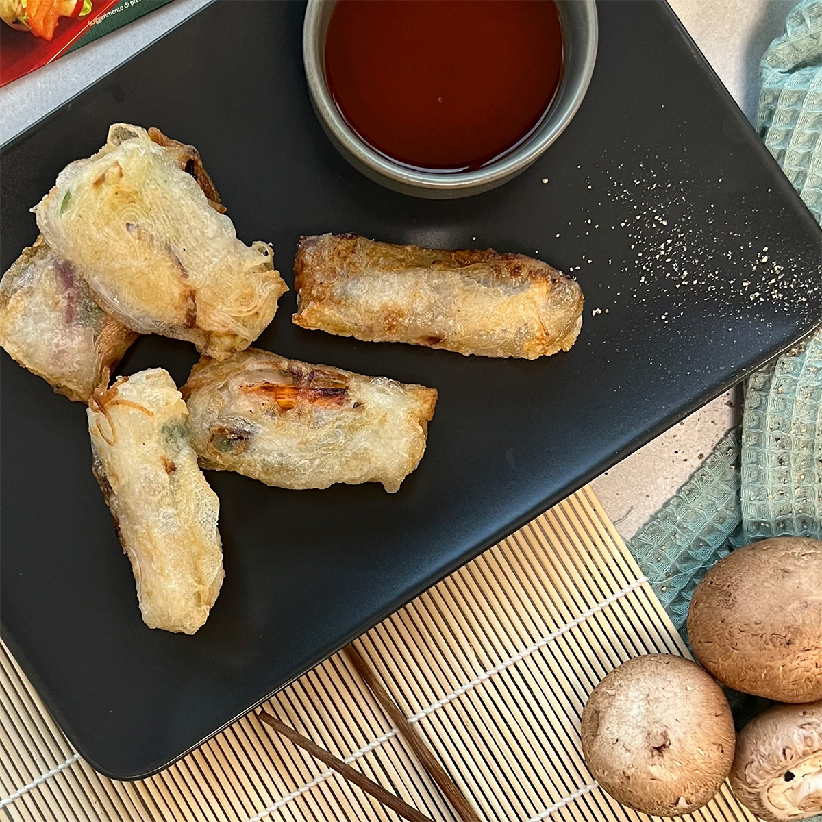 selbstgemachte Frühlingsrollen