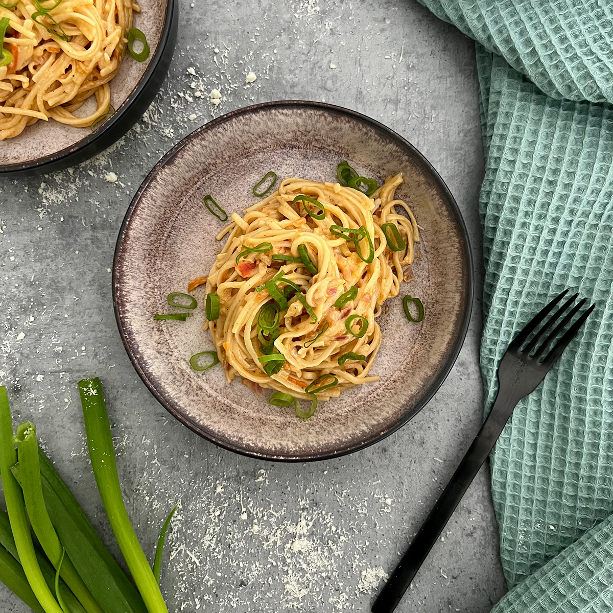 Cremige Kimchi Pasta
