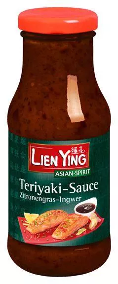 Teriyaki-Sauce Zitronengras-Ingwer