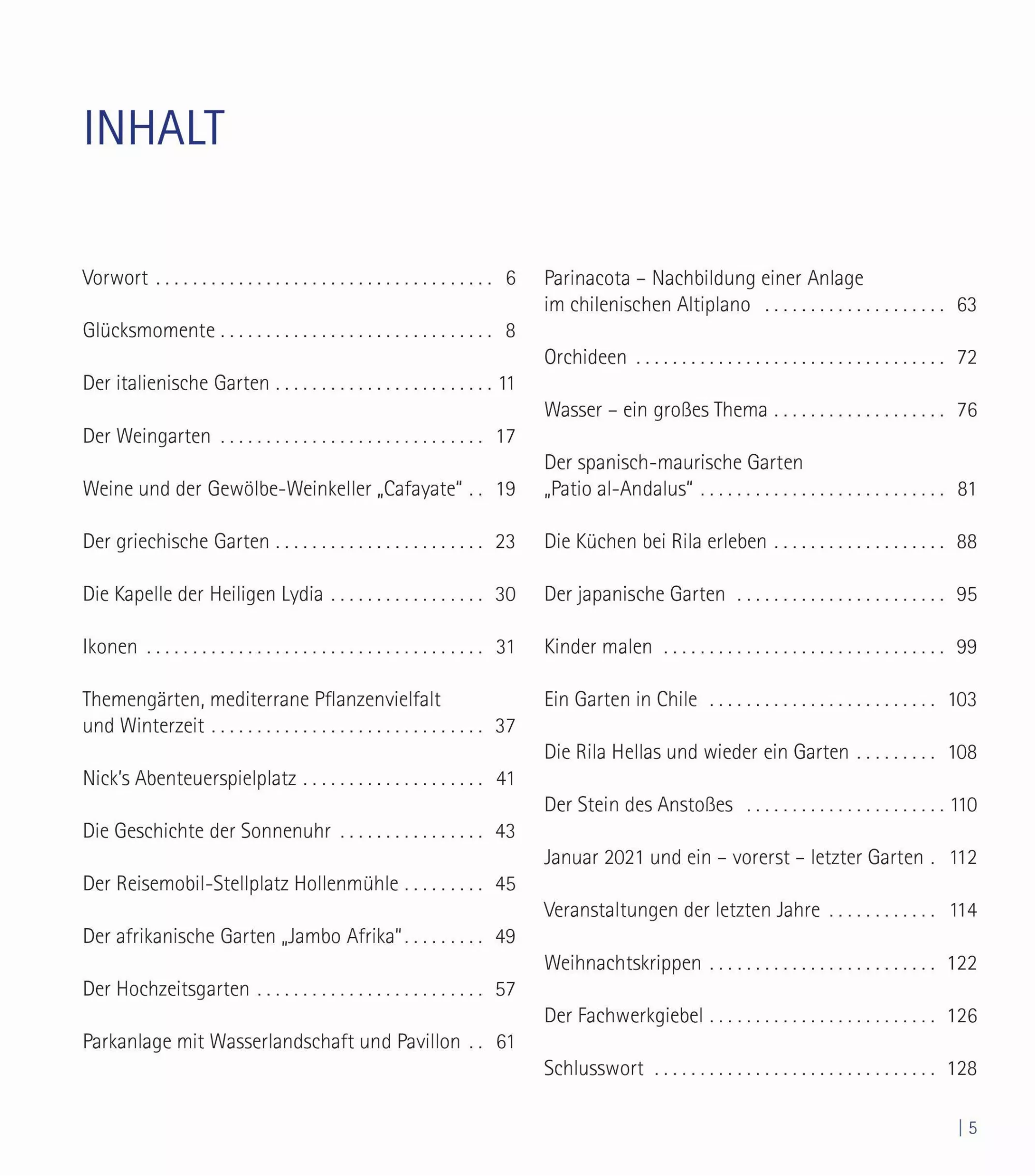 Visionen - Die Themengärten von Rila erleben - Helmut Richter