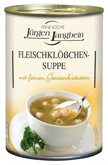 Fleischklößchen-Suppe