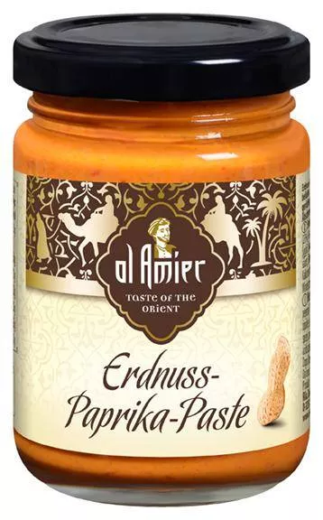 Erdnuss-Paprika-Paste