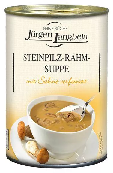 Steinpilz-Rahm-Suppe