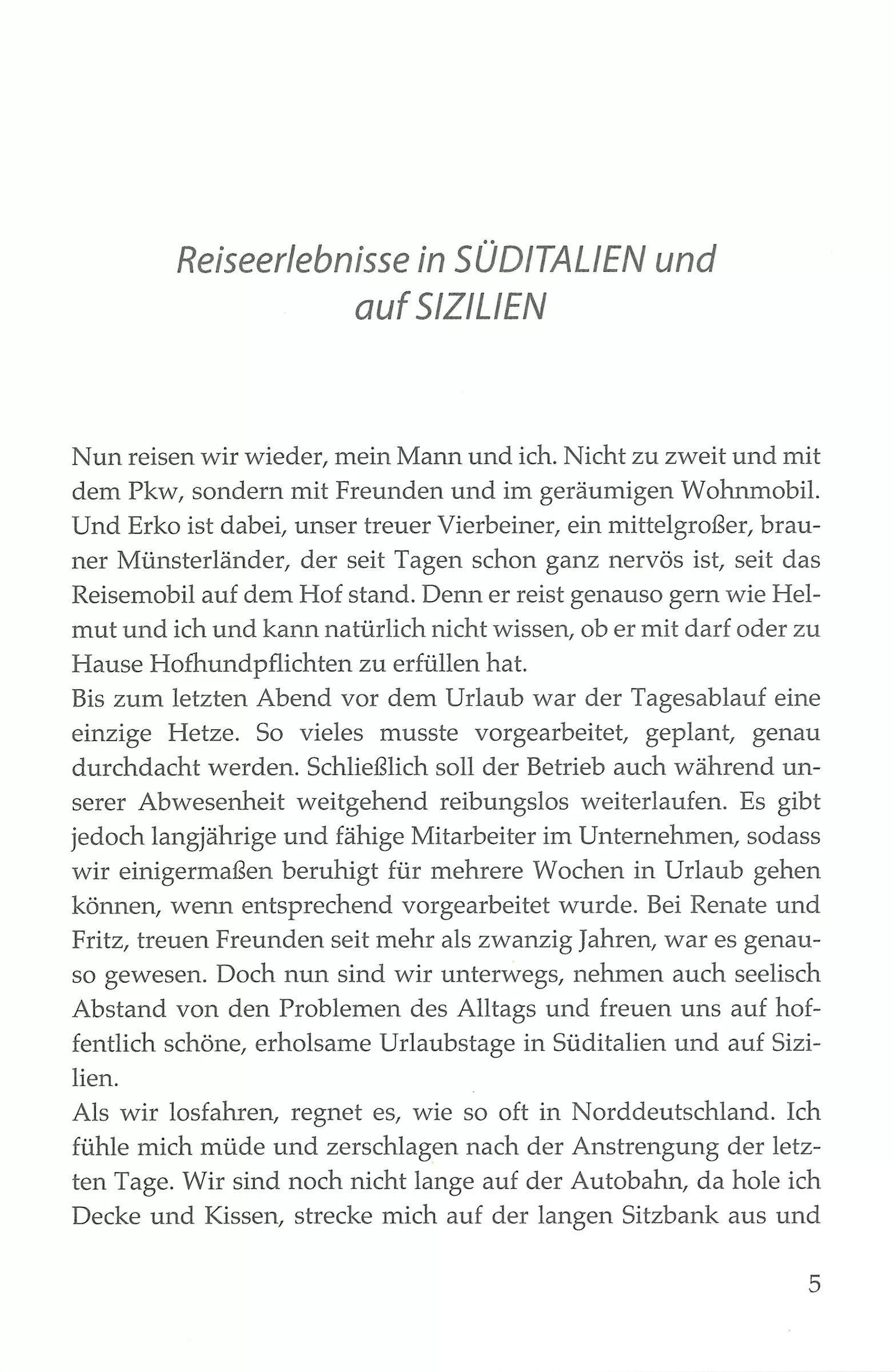 Unterwegs - Ursula Richter