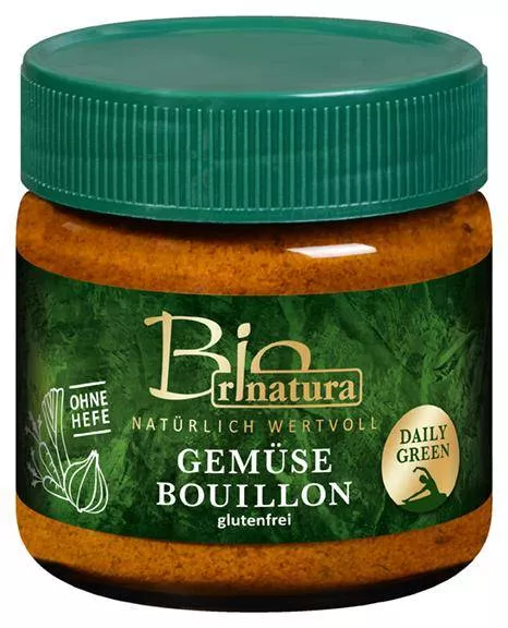 Gemüsebouillon ohne Hefe Bio