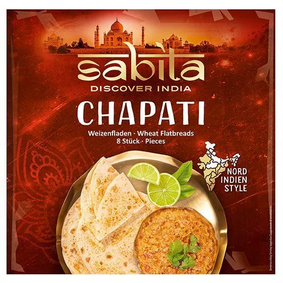 Chapati Weizenfladen 8 Stück