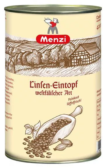 Linsen Eintopf westfälischer Art