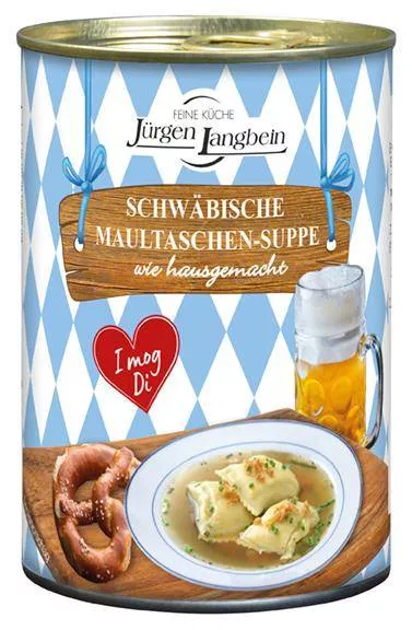 Schwäbische Maultaschen-Suppe