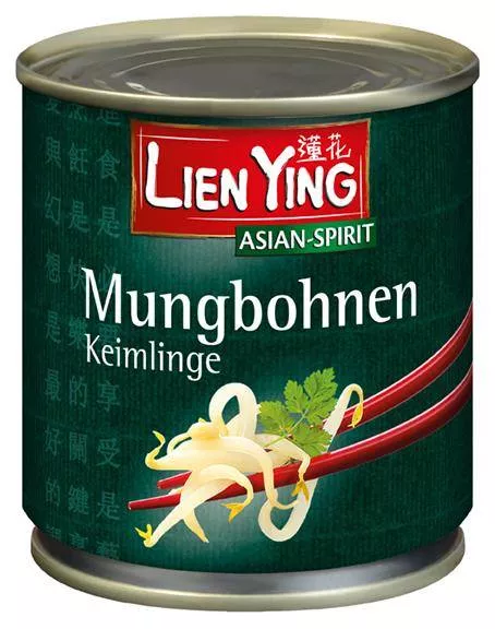 Mungbohnenkeimlinge