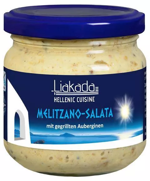 Melitzano-Salata  mit gegrillten Auberginencreme