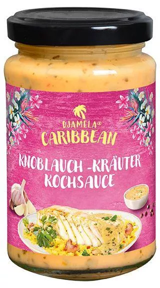 Knoblauch-Kräuter Kochsauce