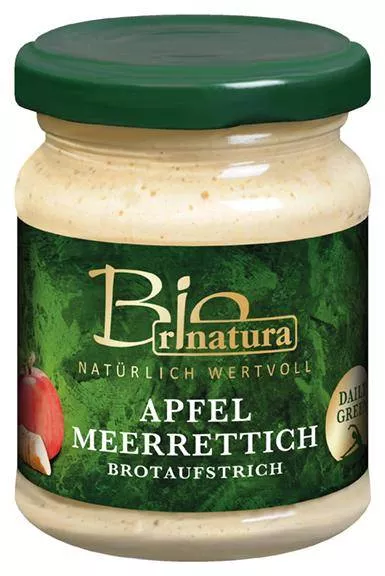 Apfel Meerrettich Brotaufstich Bio