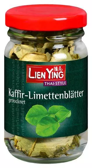 Kaffir-Limettenblätter getrocknet