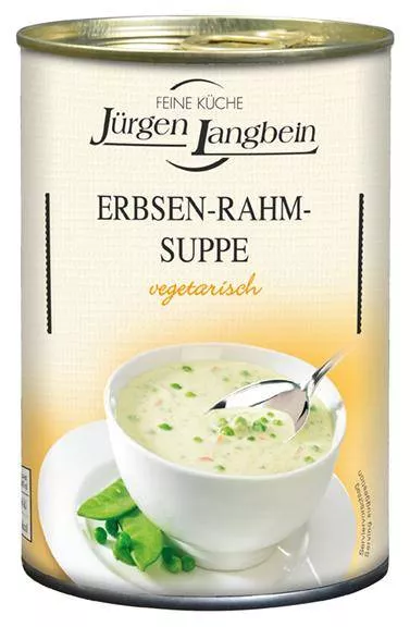 Erbsen-Rahm-Suppe