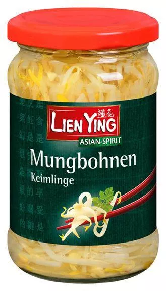 Mungbohnenkeimlinge