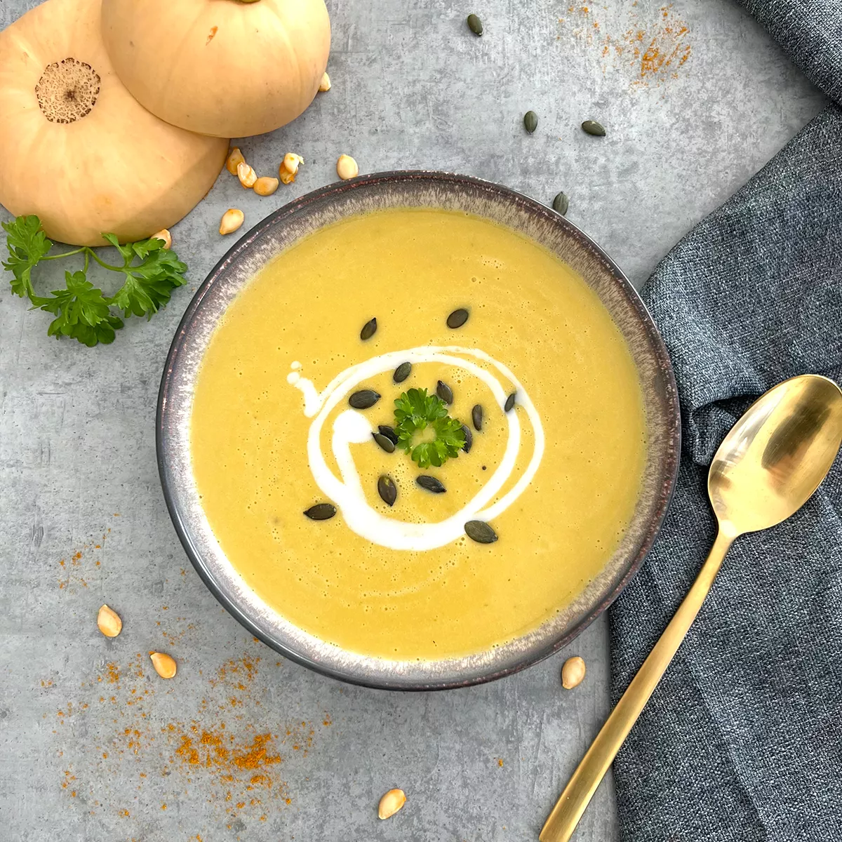 Butternut Kürbis Suppe