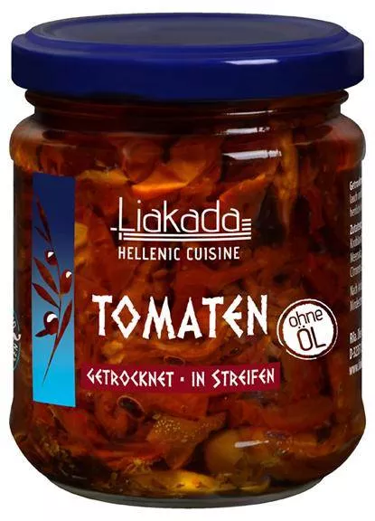 Tomaten getrocknet in Streifen ohne Öl