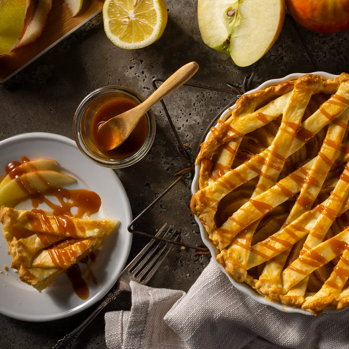 Caramel Apple Pie