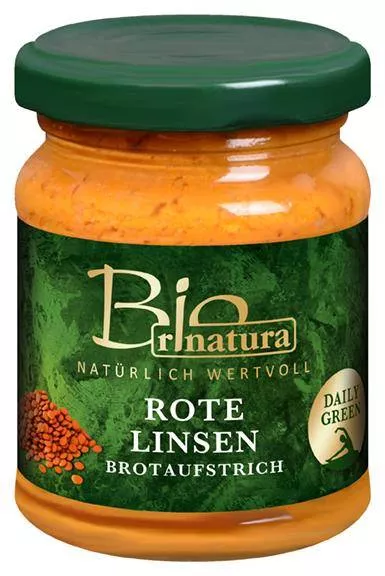 Rote Linsen Brotaufstich Bio