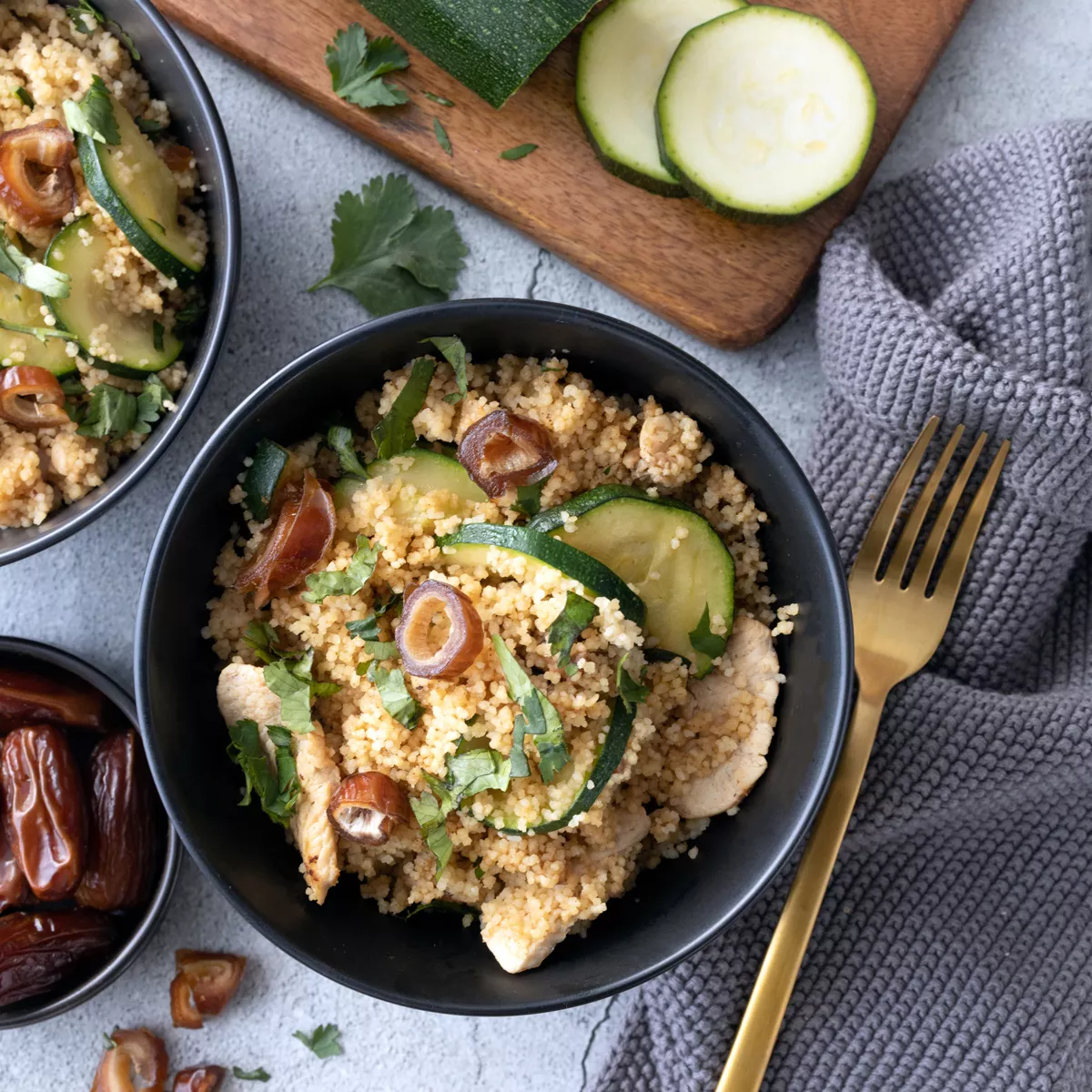 Couscous mit Huhn