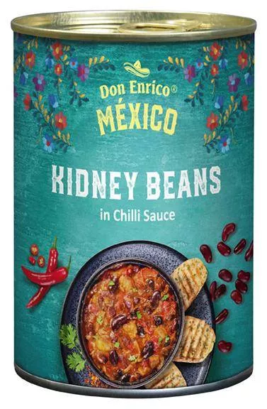 Kidney Beans in Chilli Sauce