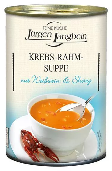 Krebs-Rahm-Suppe