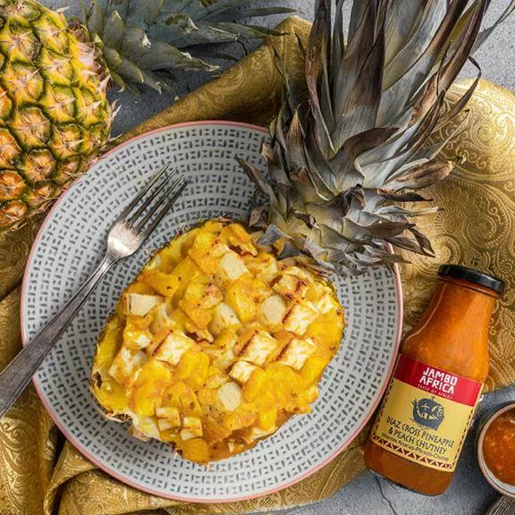 Diaz Cross Pineapple & Peach Chutney