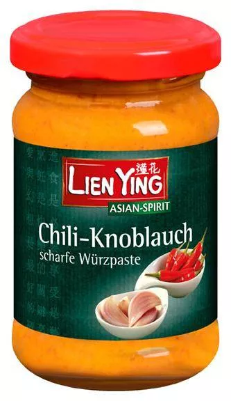 Chili-Knoblauch scharfe Würzpaste