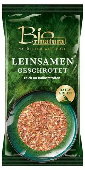 Leinsamen geschrotet Bio