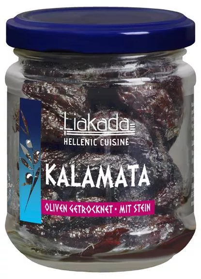 Kalamata Oliven getrocknet mit Stein