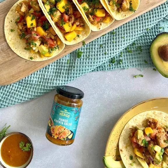 Mango Papaya Salsa