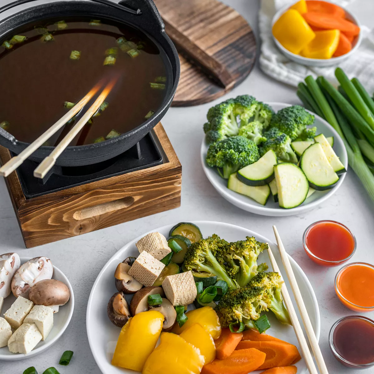 Fondue al á Shabu Shabu