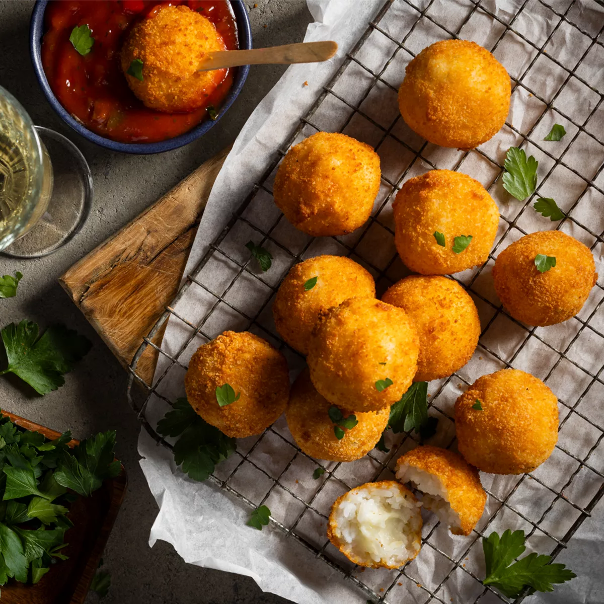 Mozzarella Arancini