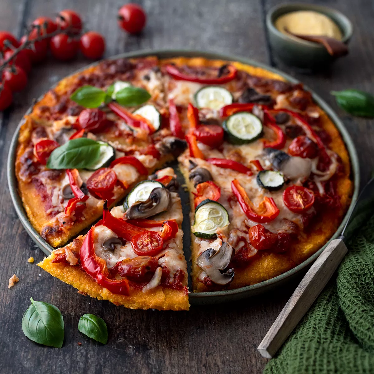 Polenta Pizza