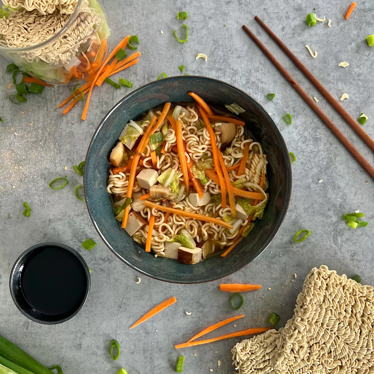 Meal Prep: Ramen-Suppe