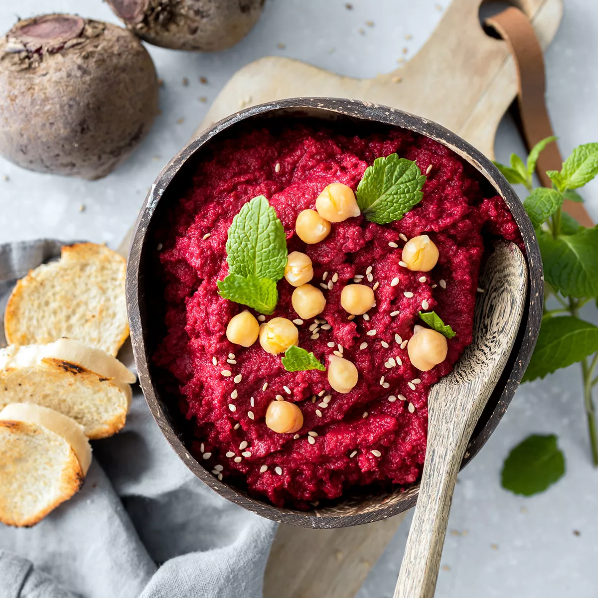 Rote Beete Hummus