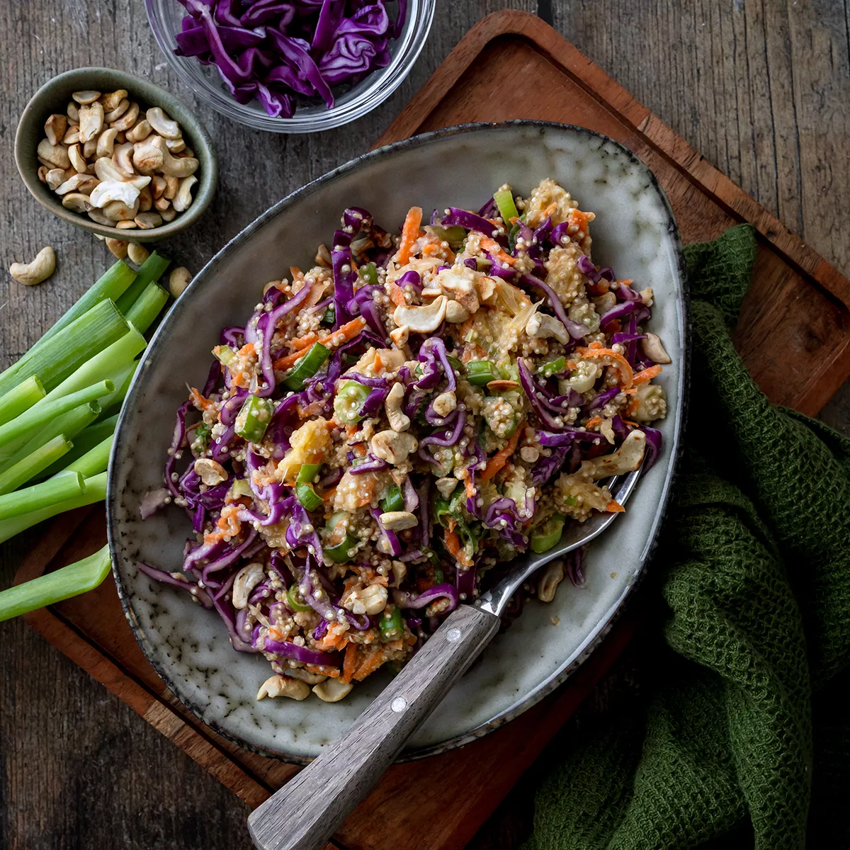 Thai Quinoa Salat