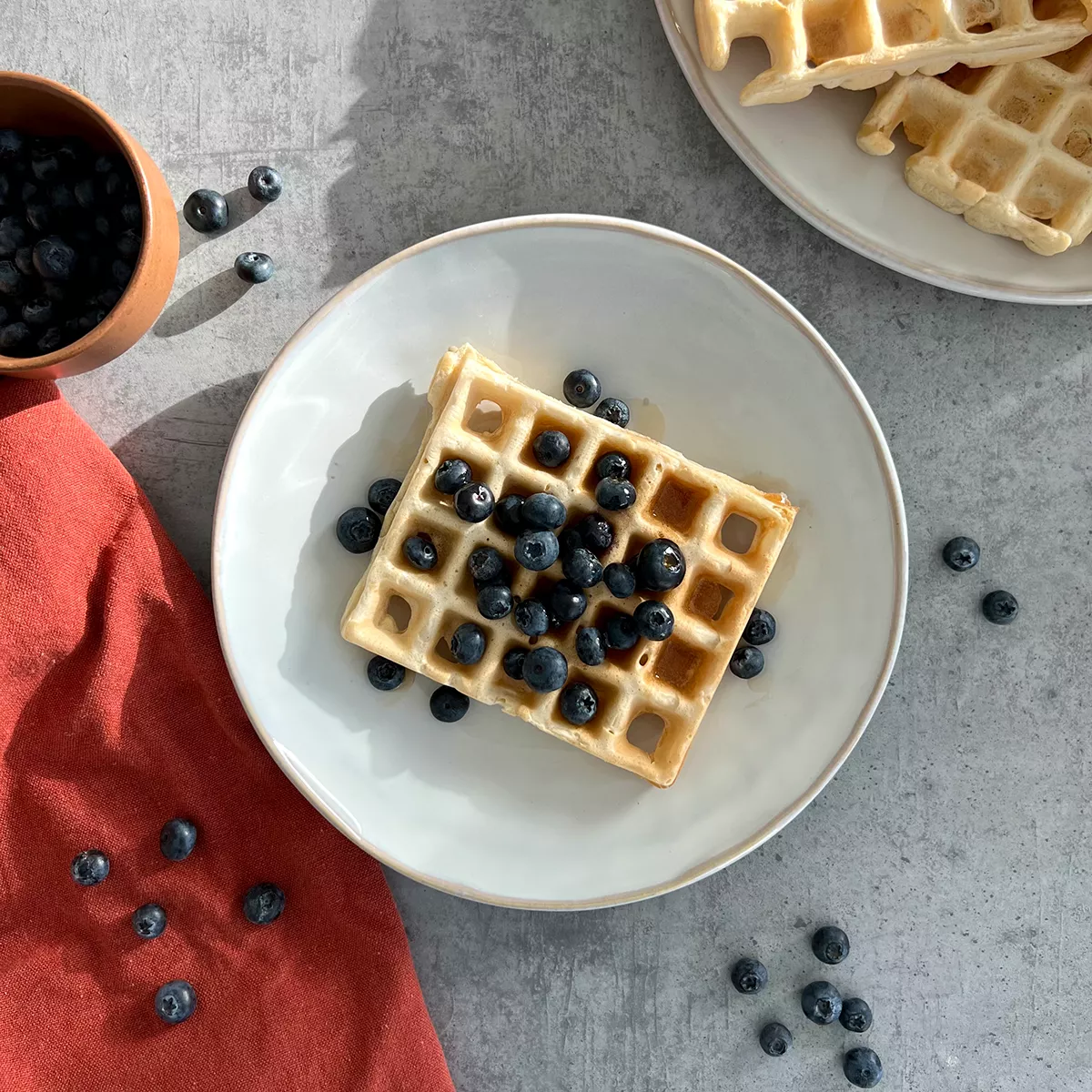 Waffel Pancakes